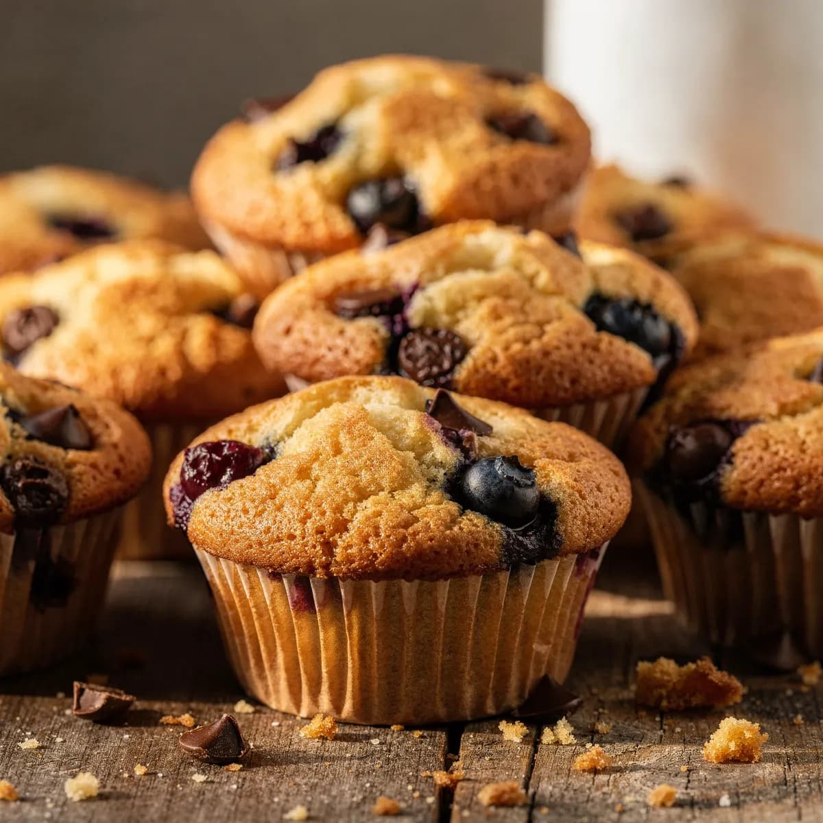 Muffins baked at Daisy's Bakery